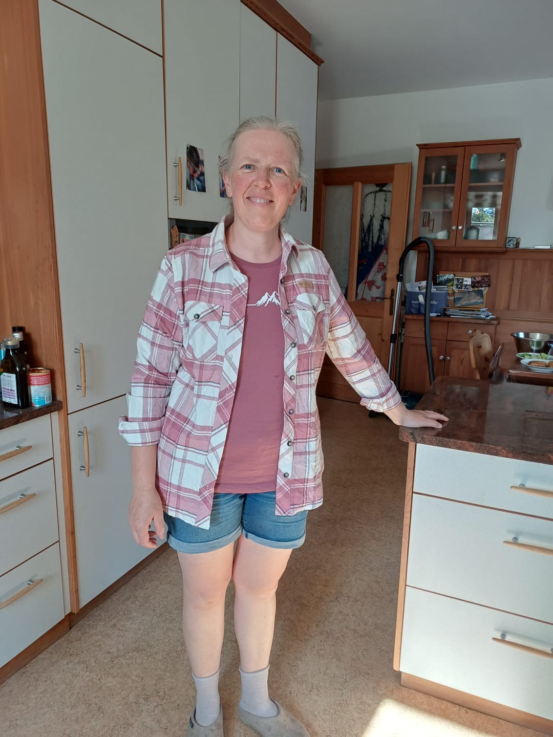 Customer photo review of Flanell Overshirt - Damen