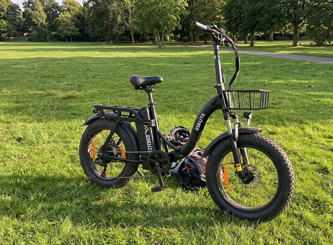 Customer photo review of Eskute D202 Folding-E-Bike