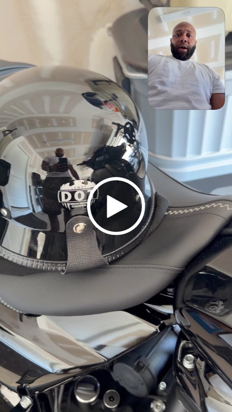 Customer video review of Lightweight Mayan DOT Germanator Helmet / Gloss Black