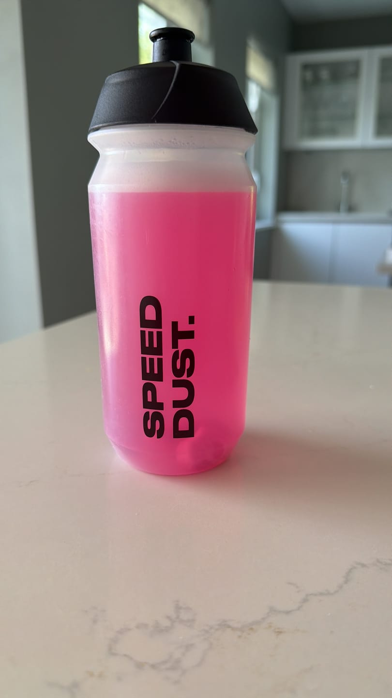 Customer photo review of Speed Dust + Bottle Bundle