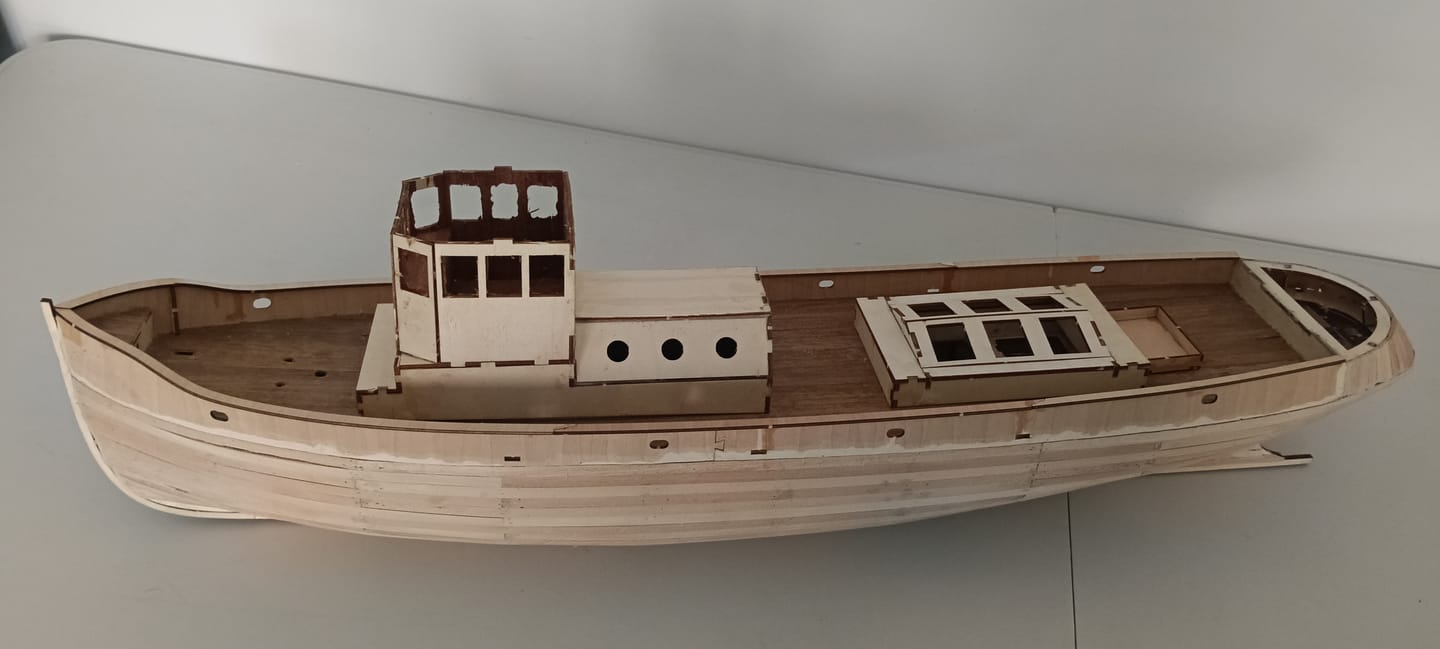 Customer photo review of Maqueta Barco Ulises RC