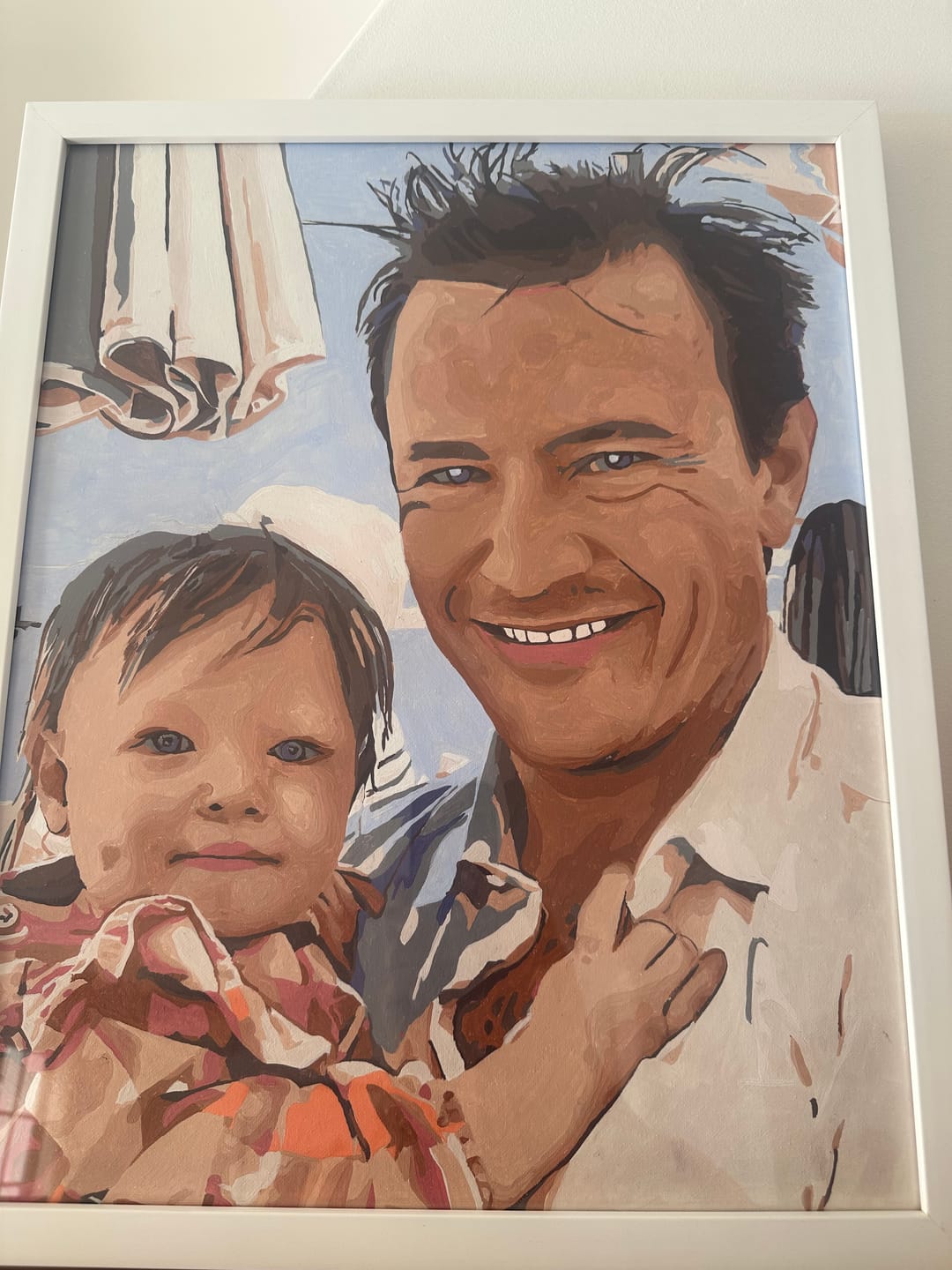 Customer photo review of Eigen Foto | Schilderen op nummer