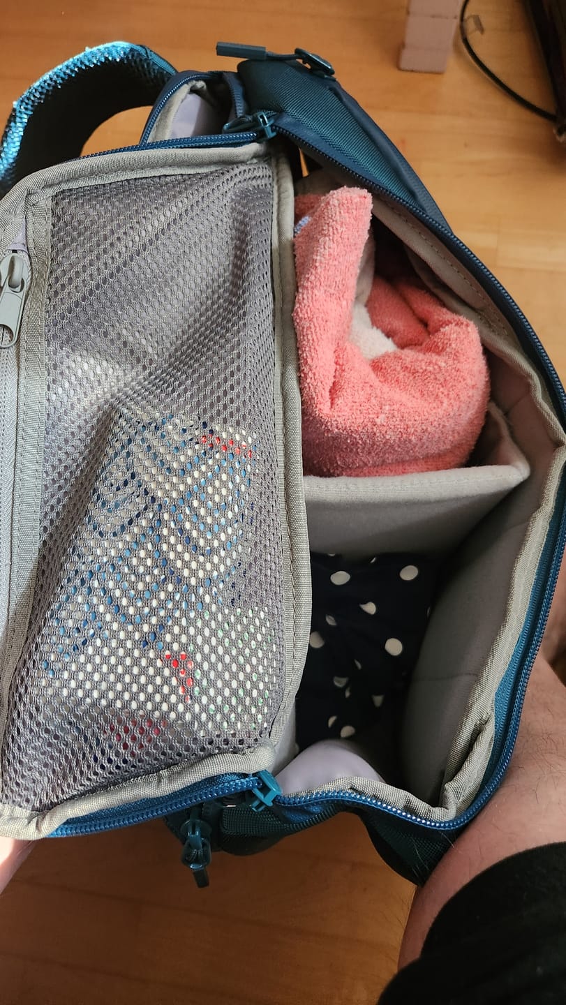 Customer photo review of The Underseat 15L