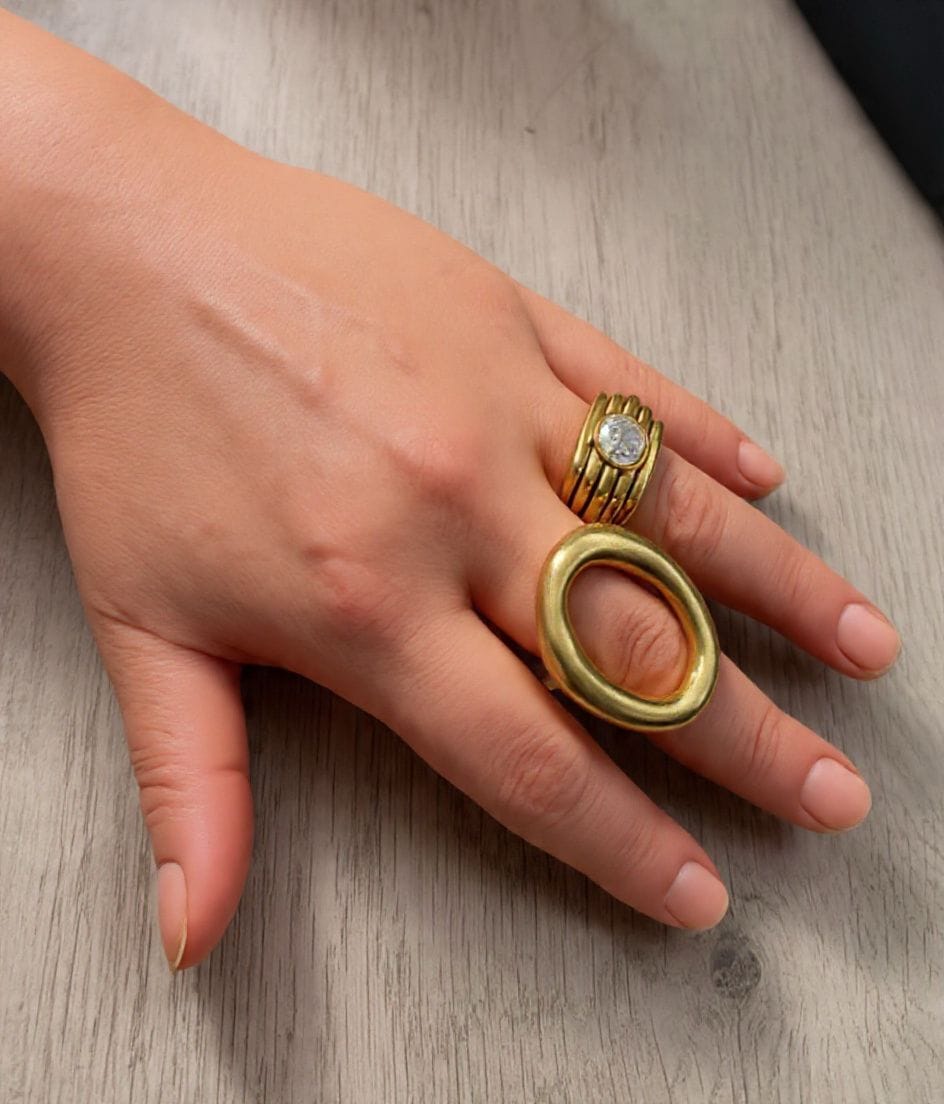 Customer photo review of Anillo Rust