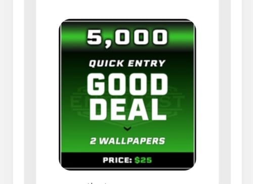 Customer photo review of ($25) QUICK ENTRY