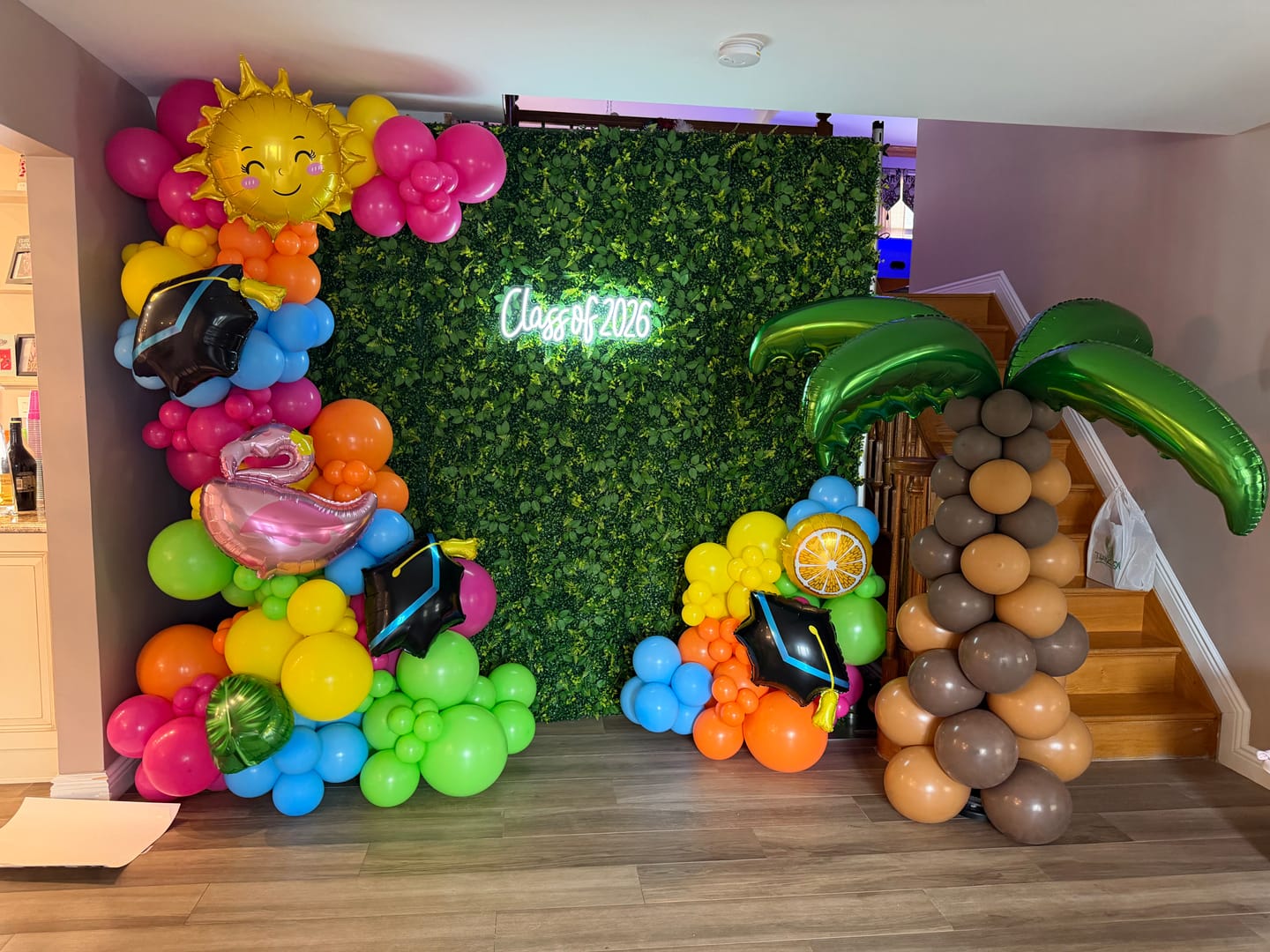 Customer photo review of 8*8ft Artificial Grass Wall Backdrop ALFWL151-Perfect for Weddings, Parties & Event Decor