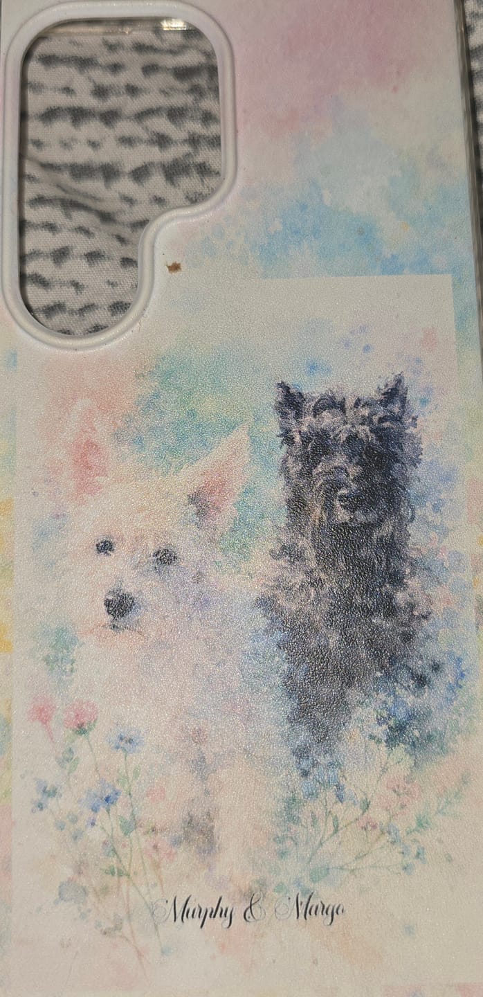 Customer photo review of Personalisierte Handyhülle - Aquarell