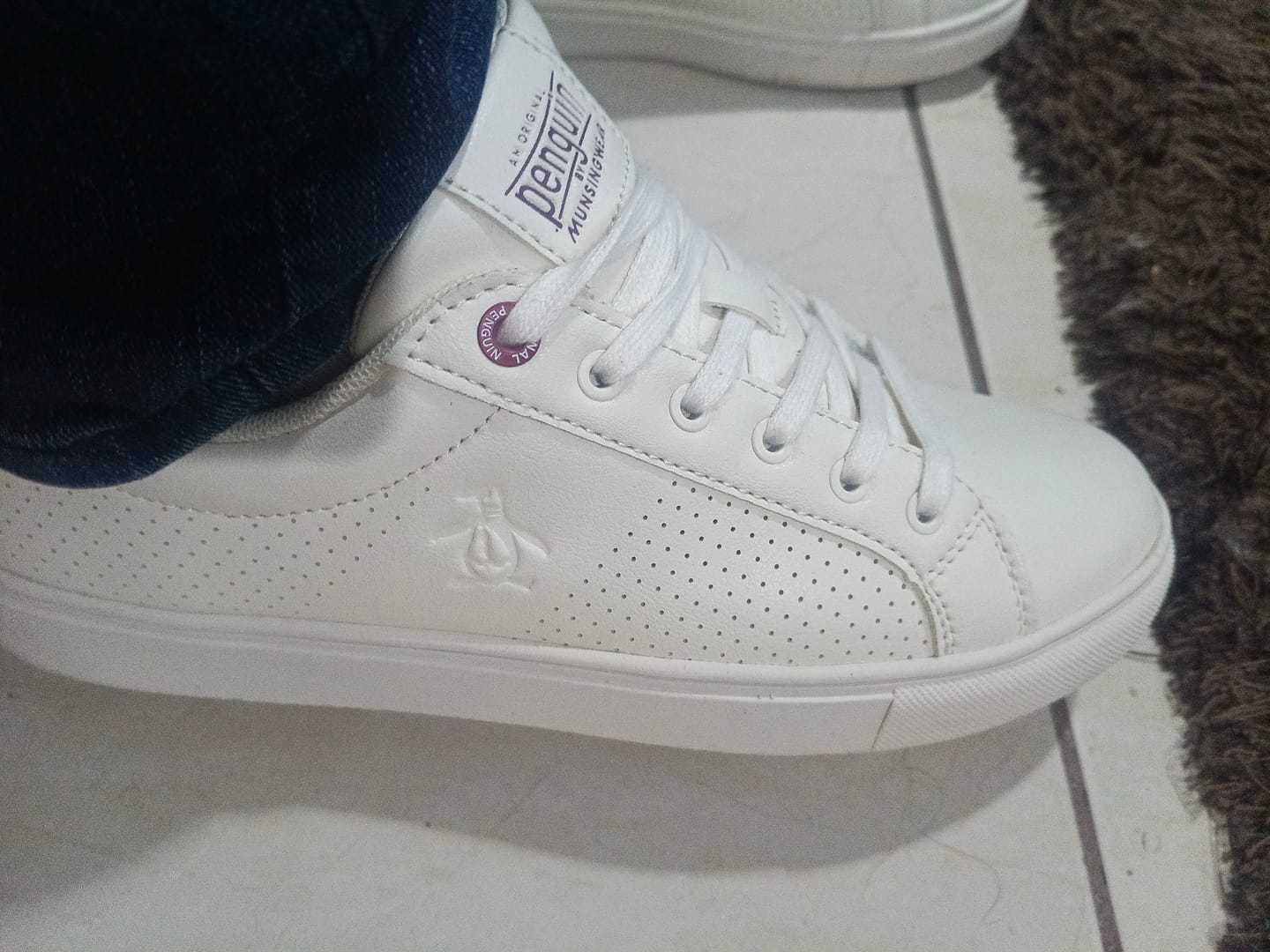 Customer photo review of Tenis Style Kim Off Blanco
