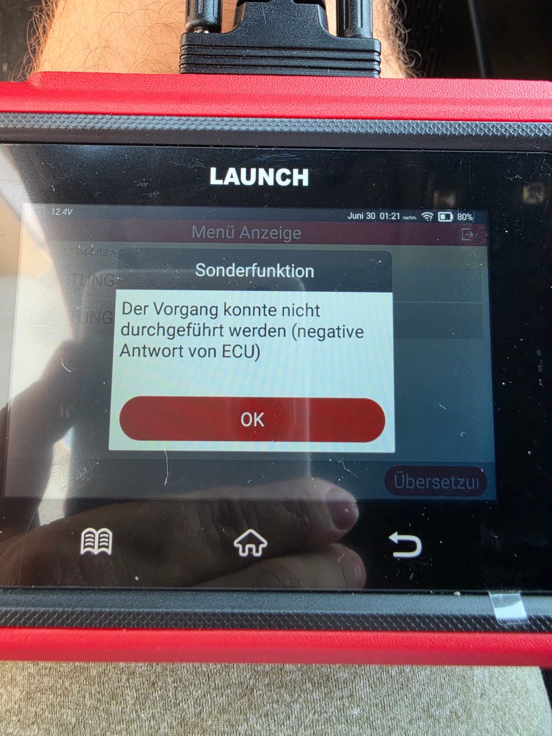 Customer photo review of Creader Elite X V2