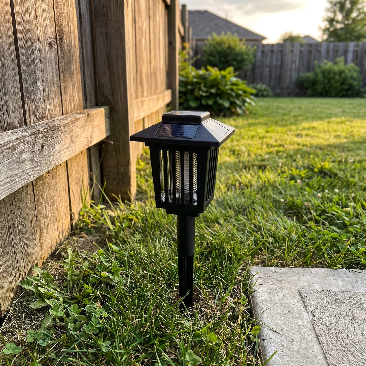 Customer photo review of Lampe Solaire Anti-Moustiques