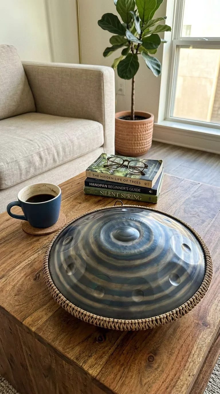 Customer photo review of Storm Series Handpan Drum – 432Hz/440Hz | Cosmoshandpan