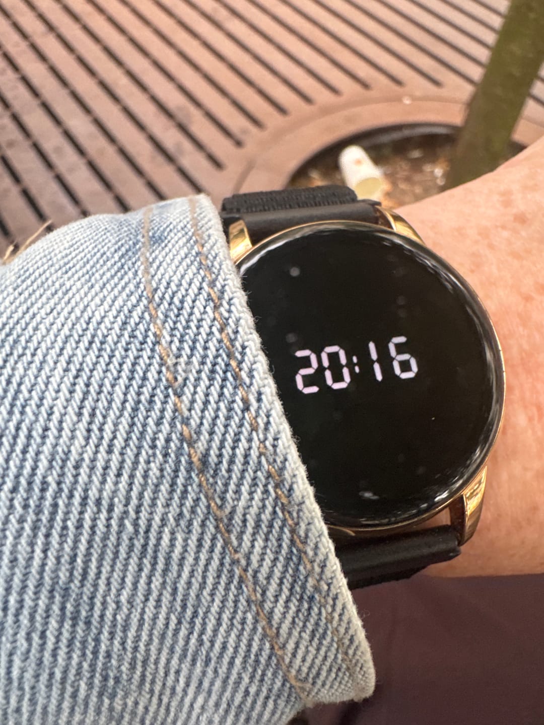 Customer photo review of Siltcon® Auréa Smartwatch Dames Goud