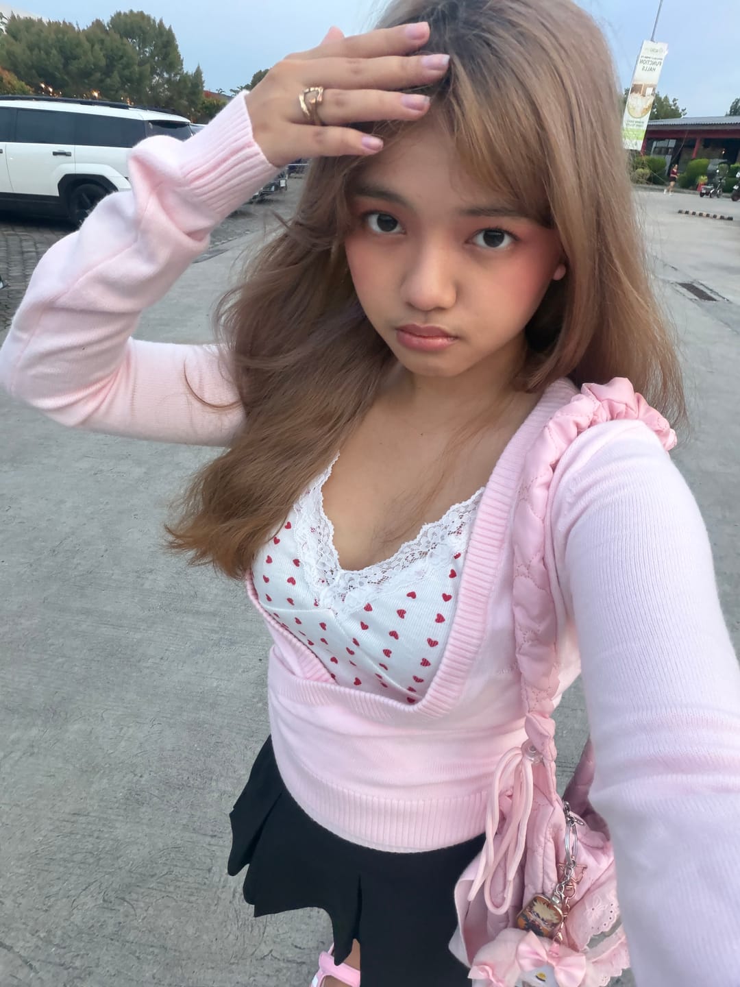 Customer photo review of Ballet Knit Wrap Cardigan
