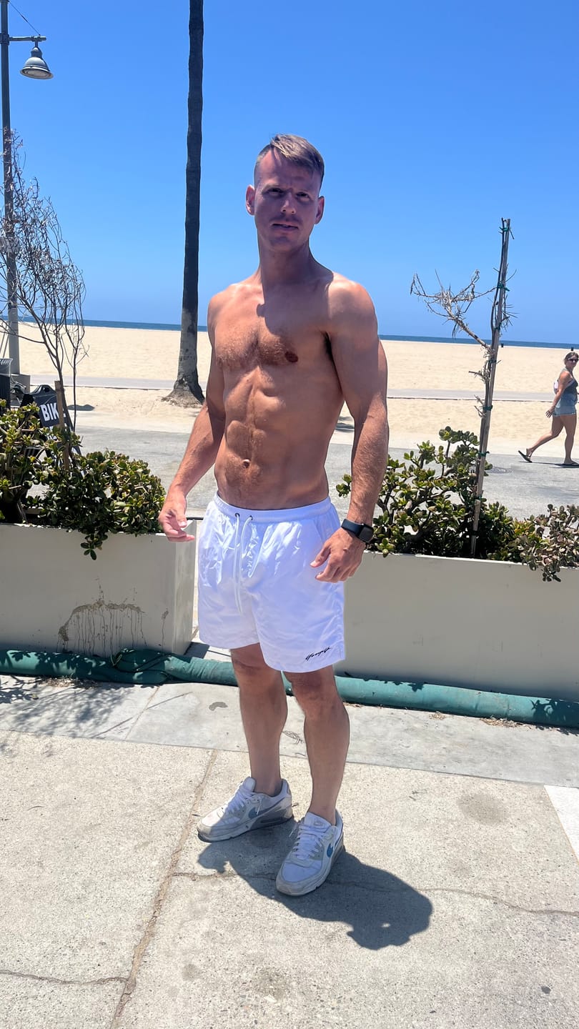 Customer photo review of 1082 - Silk Wave Swim Shorts