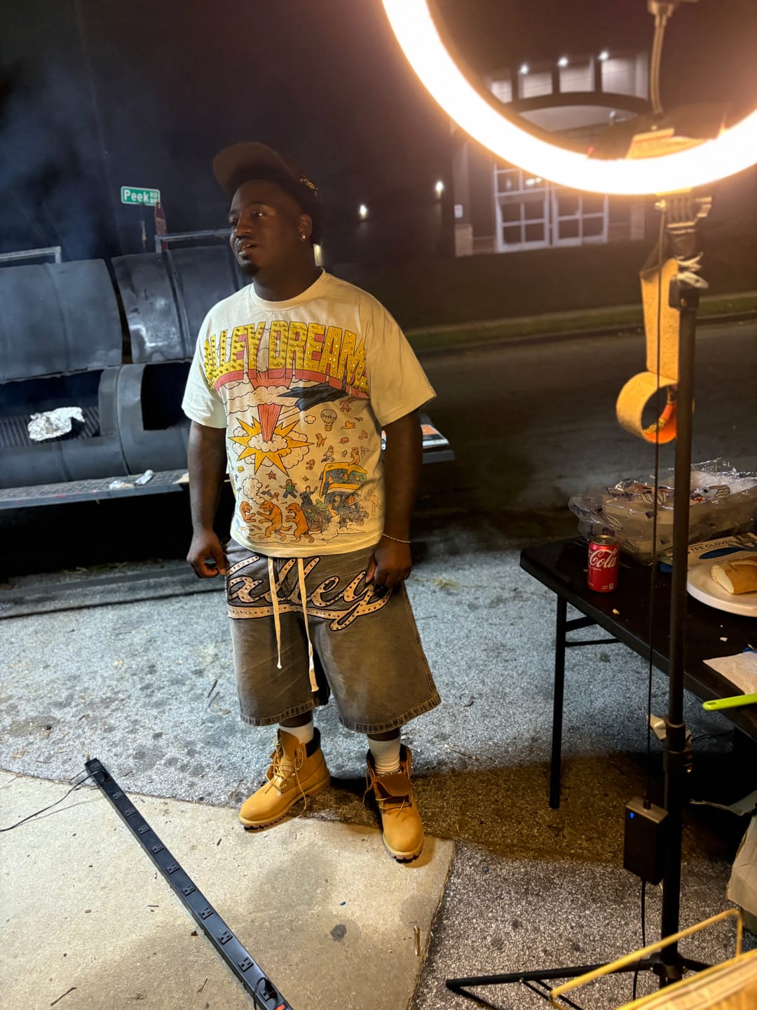 Customer photo review of Life of Sin Chaos Shorts