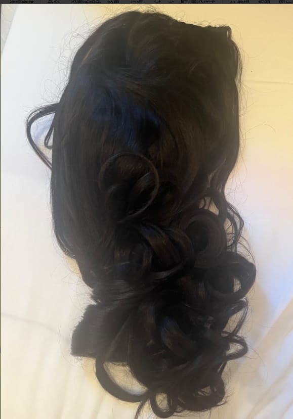Customer photo review of Wavymy Pre-Styled Butterfly Cut Layer Yaki Straight Natural Wave Wig Beginner Friendly Wig Human Hair Wig 250% Density