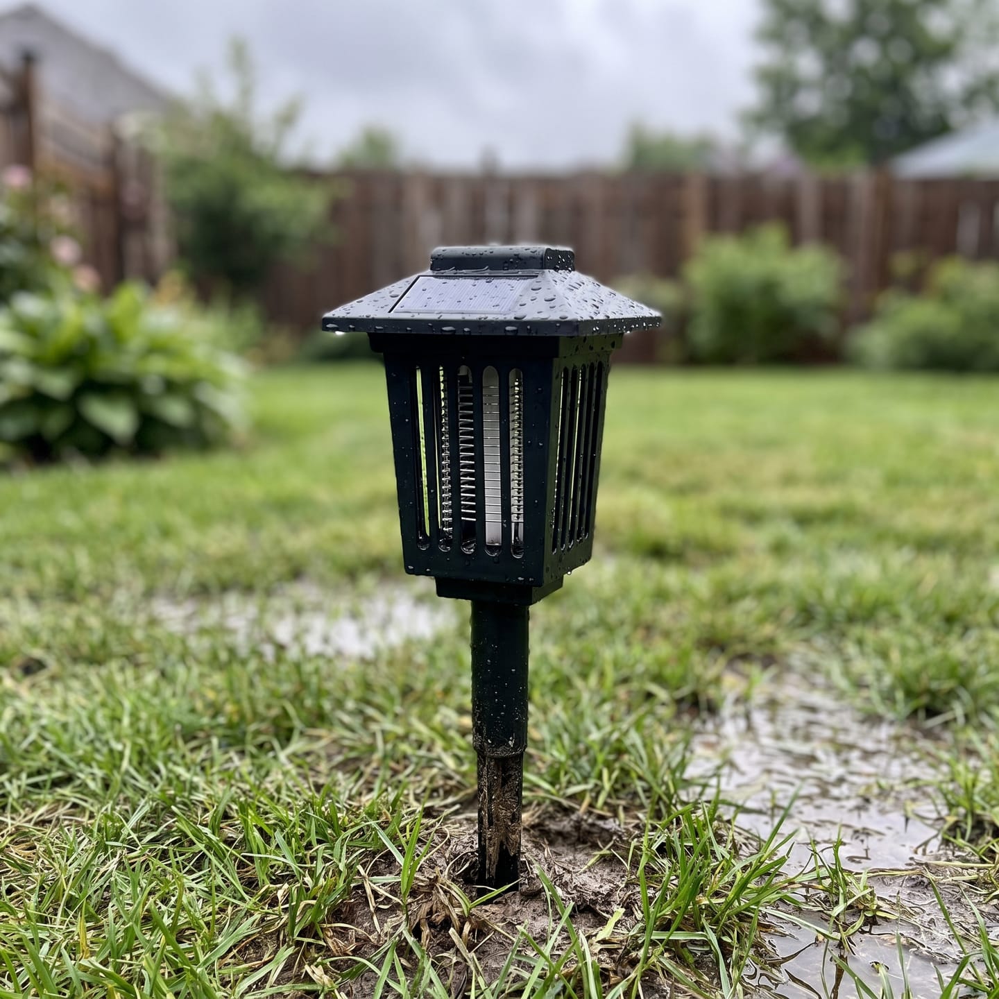 Customer photo review of Lampe Solaire Anti-Moustiques