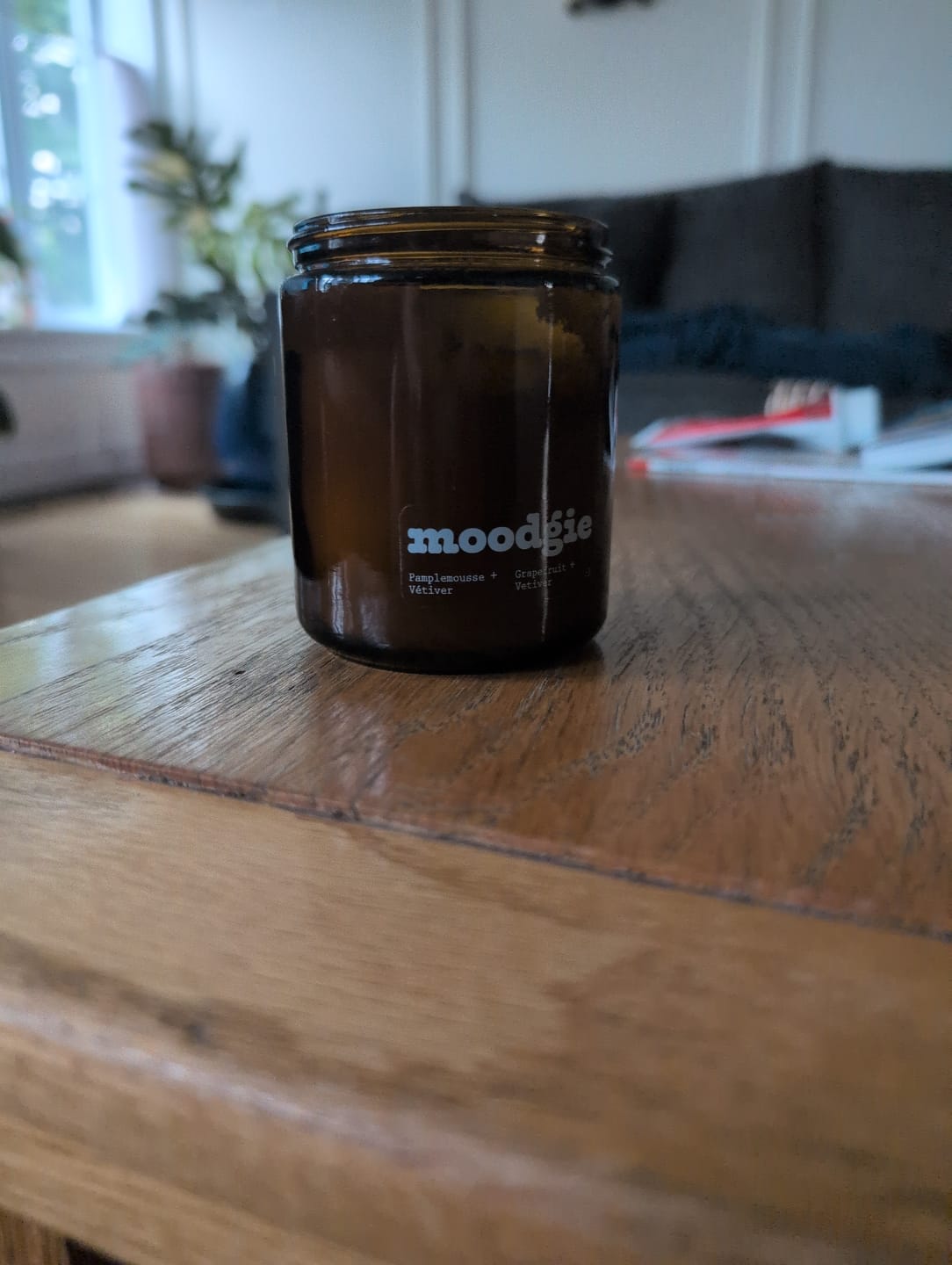 Customer photo review of Bougie - Pamplemousse + Vétiver