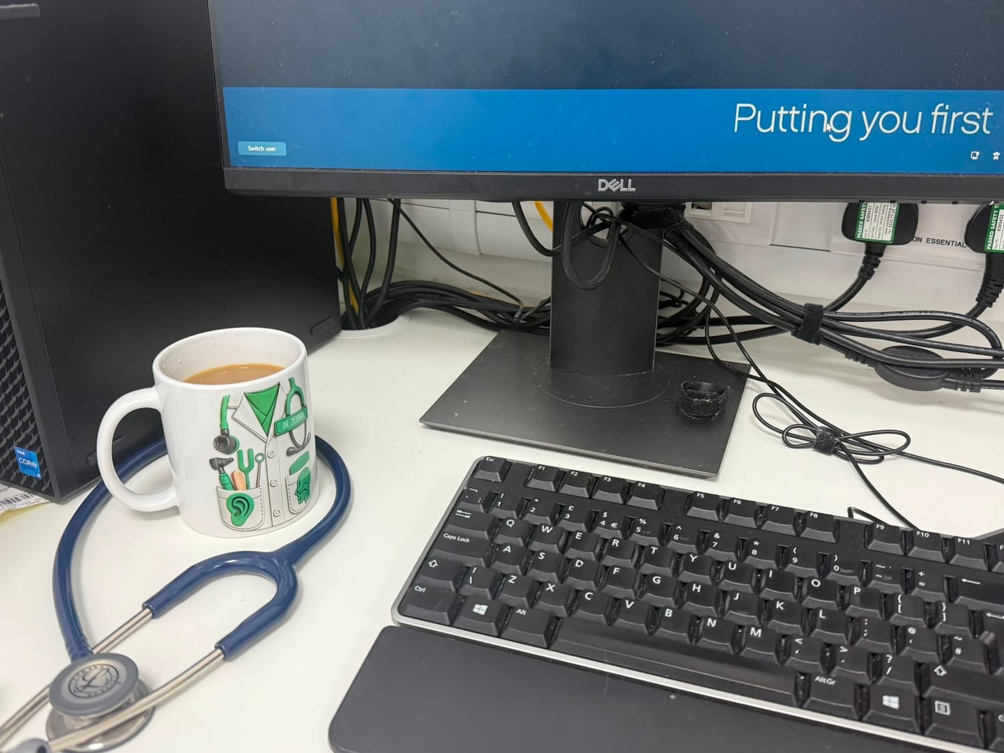 Customer photo review of Medical Equipment - Personalized Custom Coffee Mug, Gift for Doctors