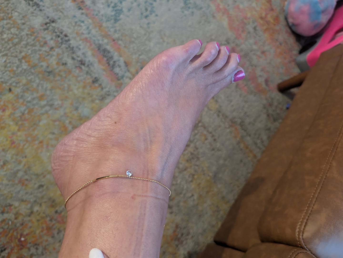 Customer photo review of Eos Anklet