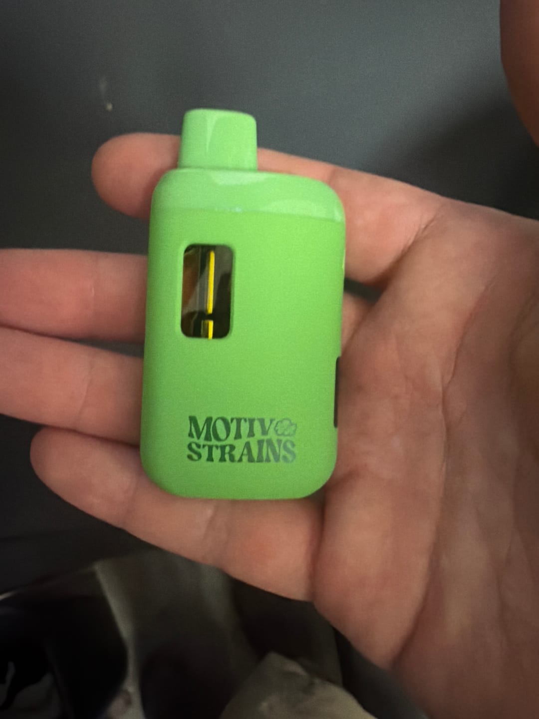 Customer photo review of THC-A Liquid Diamonds Disposable - 3.5G - Motiv Strains
