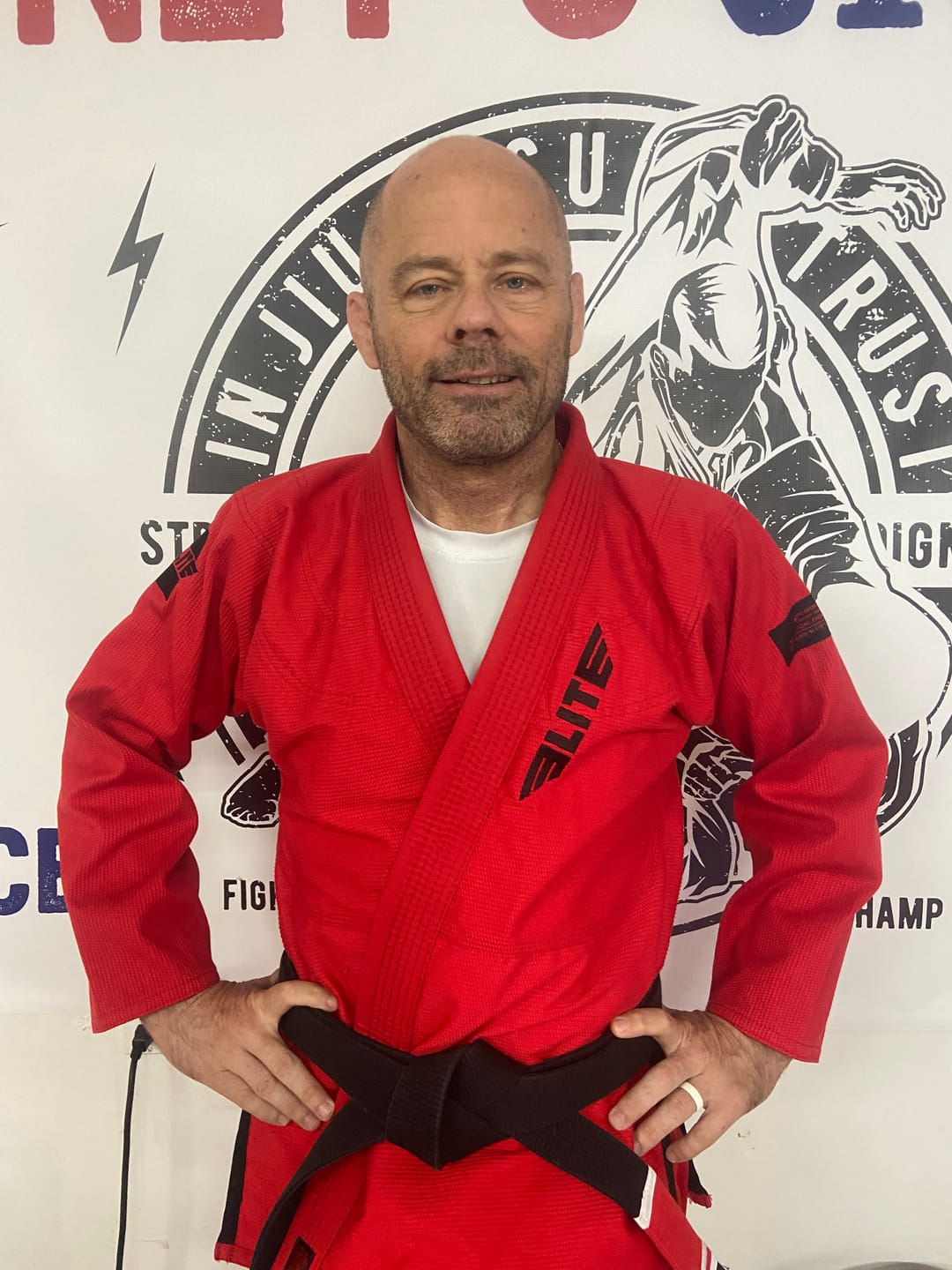 Customer photo review of Core Red Brazilian Jiu Jitsu Mens BJJ Gi