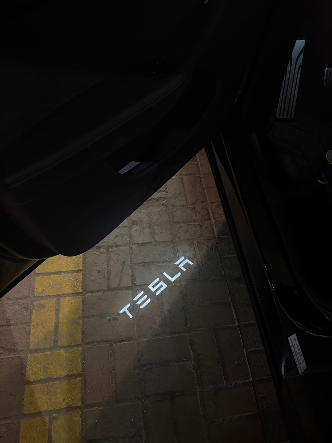 Customer photo review of Projection Light for Model 3/Y