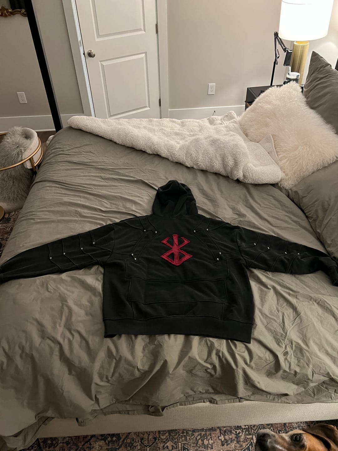 Customer photo review of Tormented Armor Hoodie