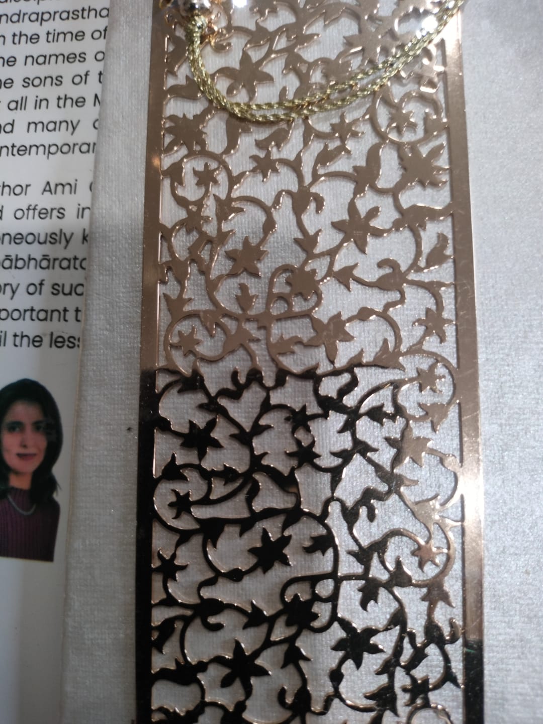Customer photo review of Bookmark TM T