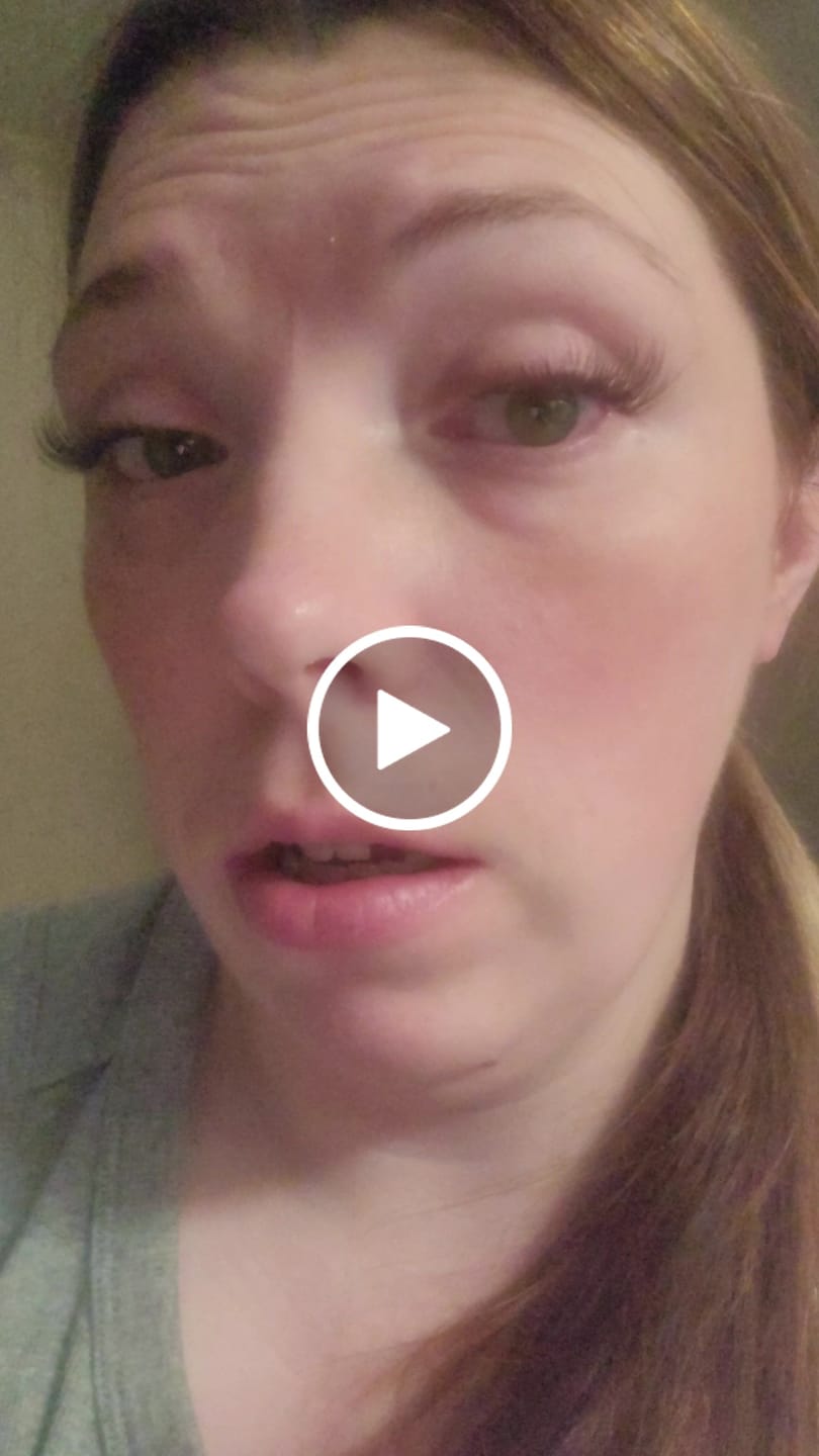 Customer video review of Lash Bond & Seal - White 10ml