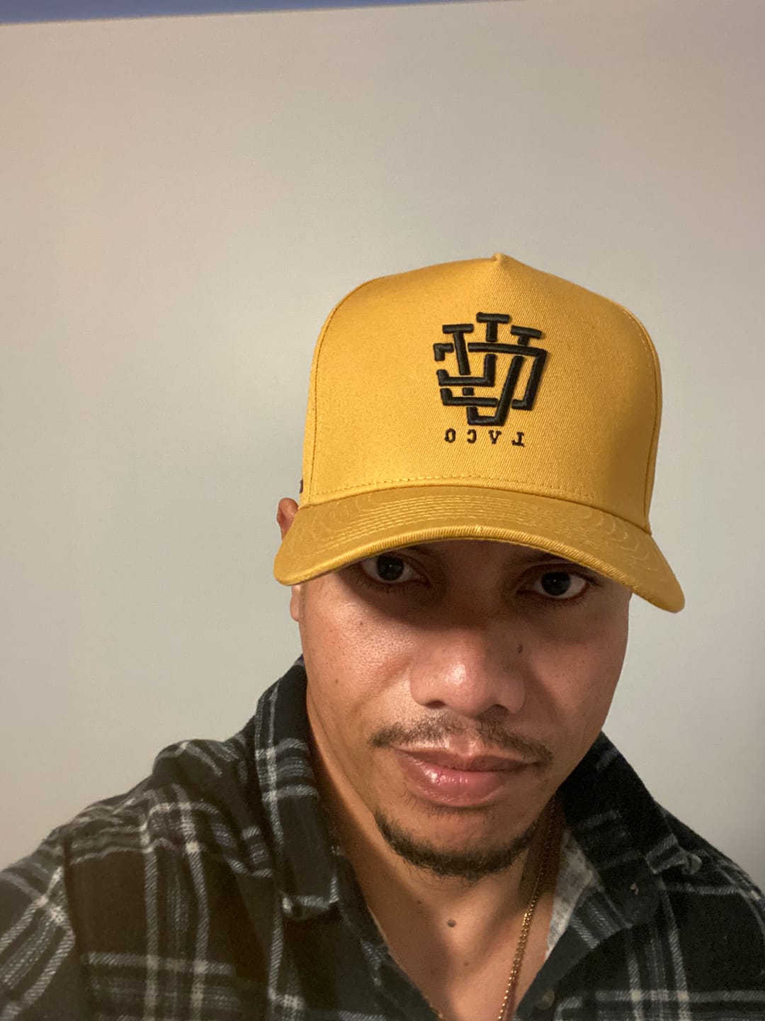 Customer photo review of LVCO "Vegas Gold" A-Frame Snapback