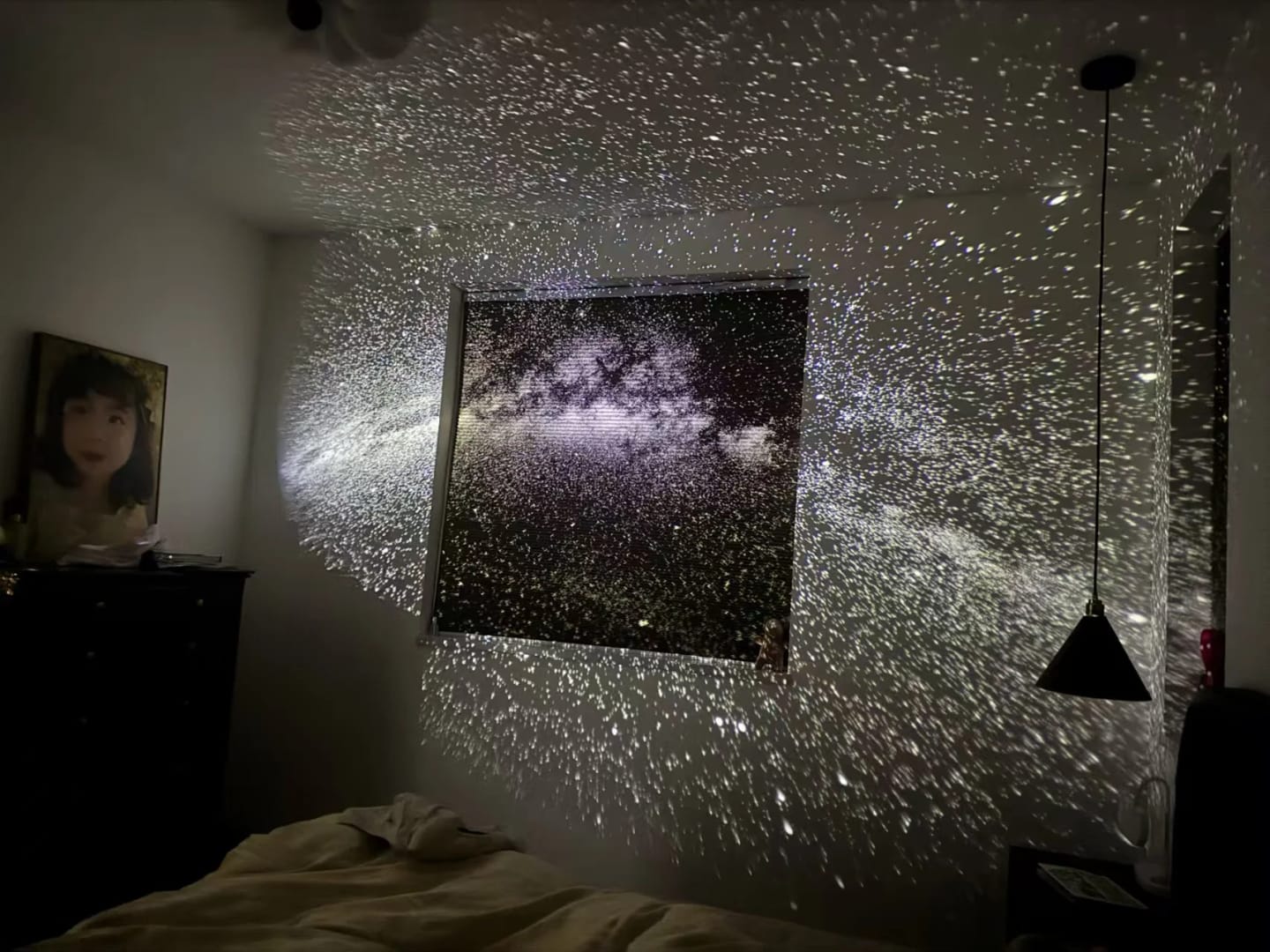 Customer photo review of Proyector Galaxia