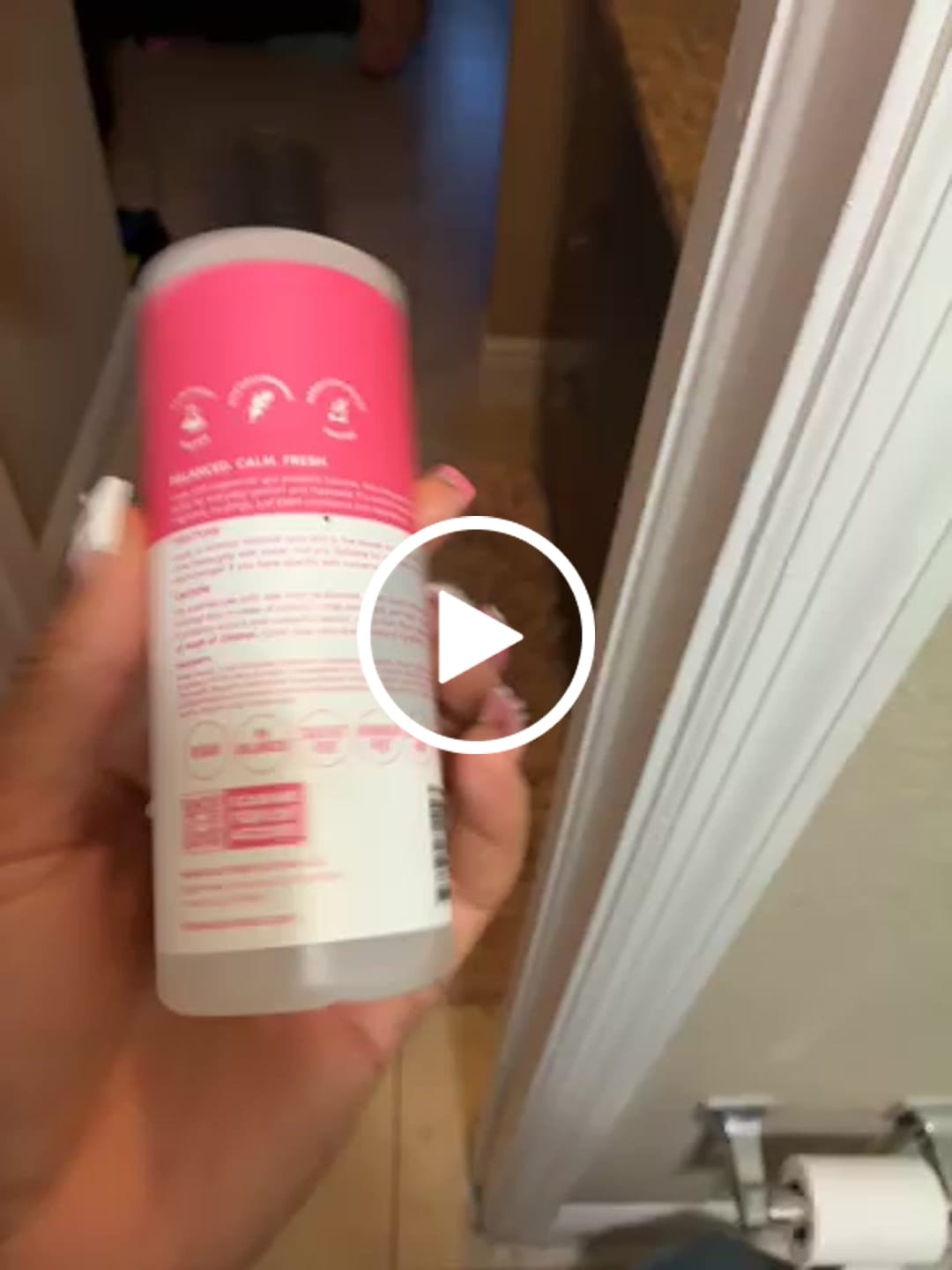 Customer video review of Sensitive Probiotic+ pH Balanced Feminine Wash