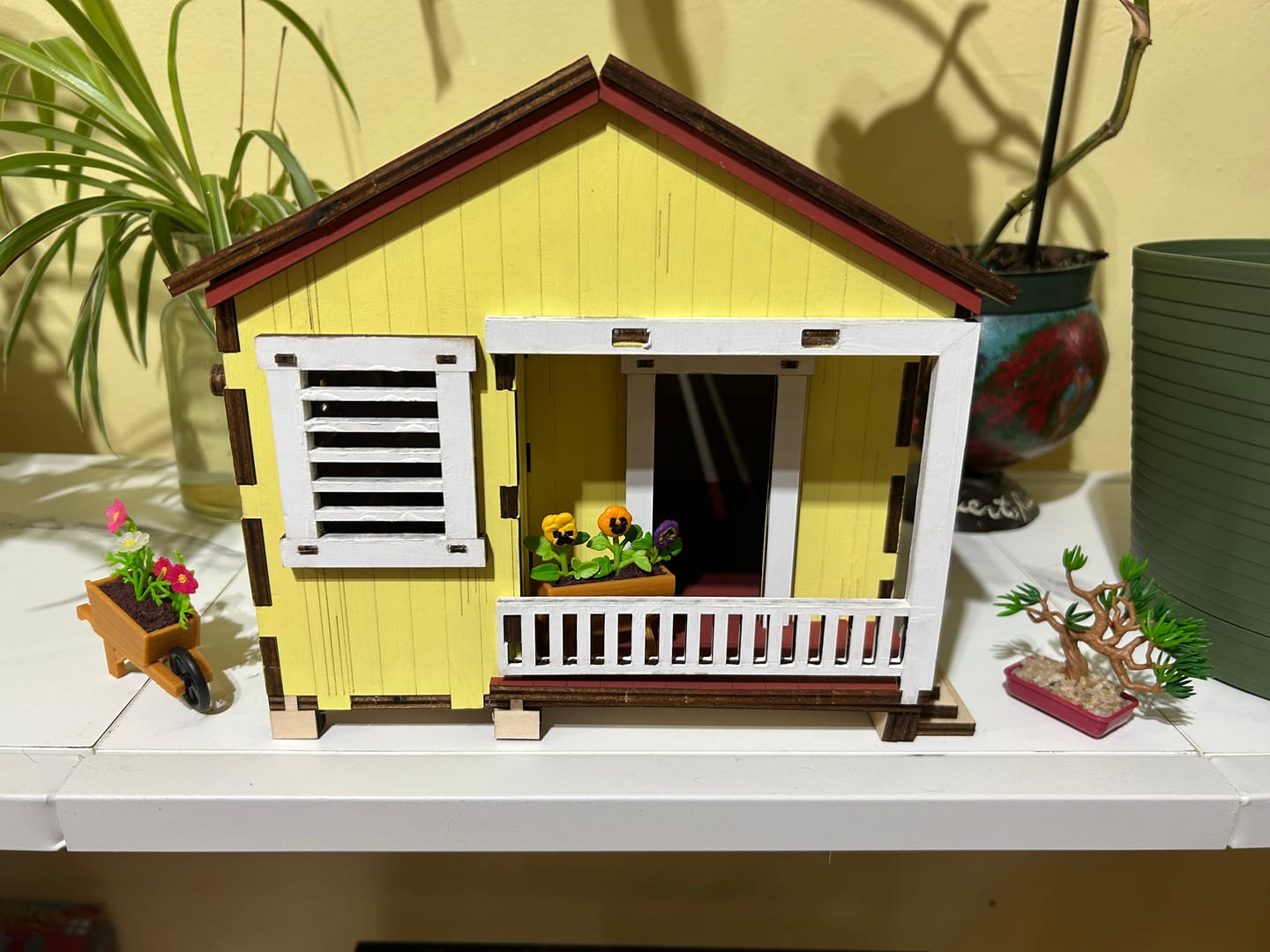 Customer photo review of La Casita de Campo - Modelo Primavera | Manualidad