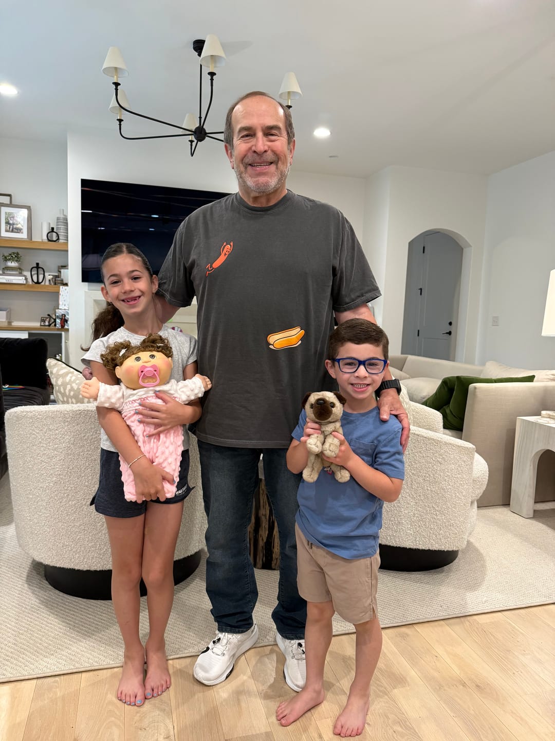 Customer photo review of Hotdog Dive — Premium Tee