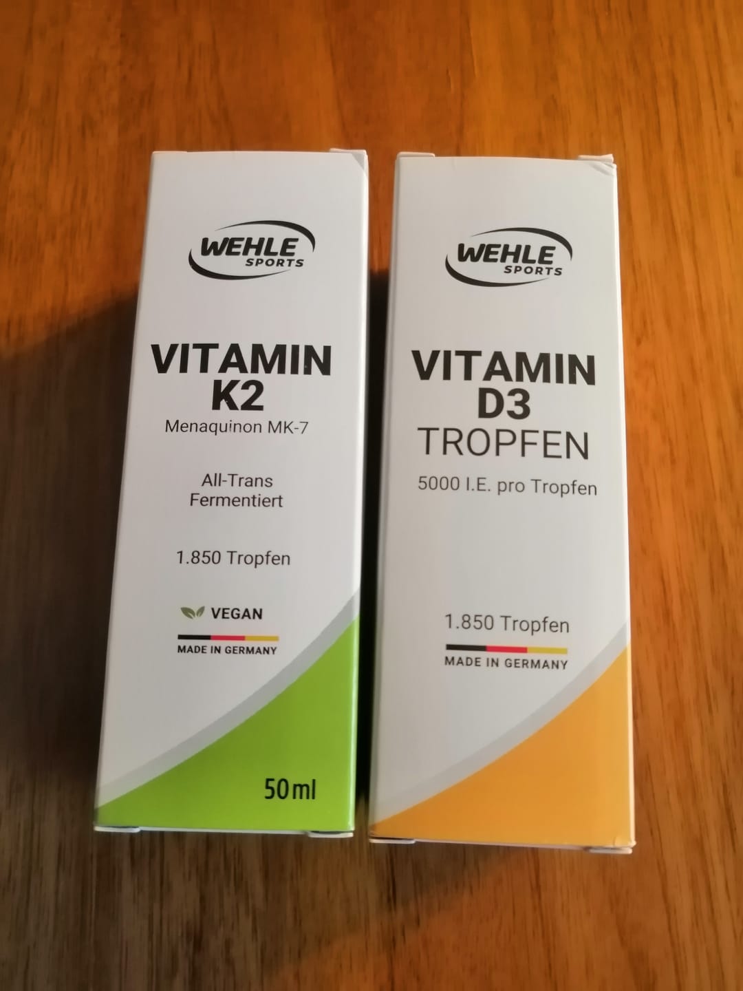 Customer photo review of Wehle Sports Vitamin D3 5000 IE pro Tropfen hochdosiert - 50ml