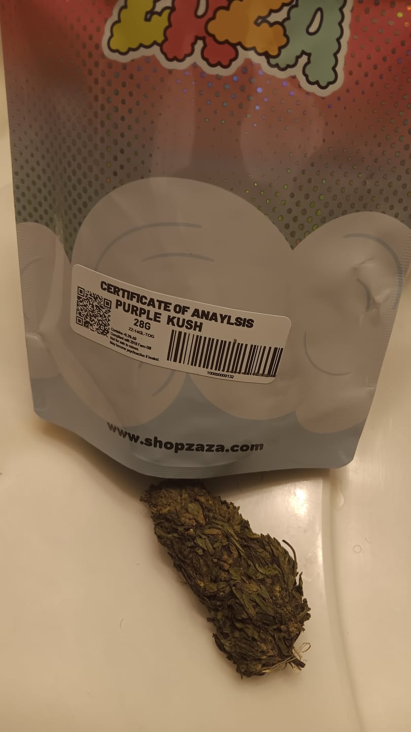 Customer photo review of Purple Kush - 28 Grams - Indica