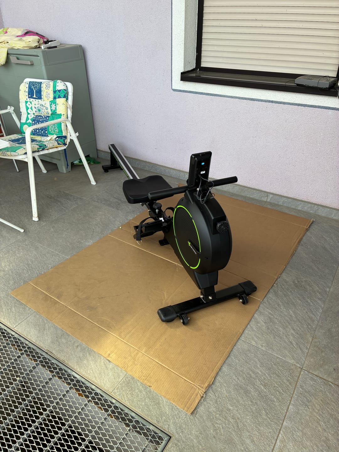 Customer photo review of Tretmann Rudergerät Rivo