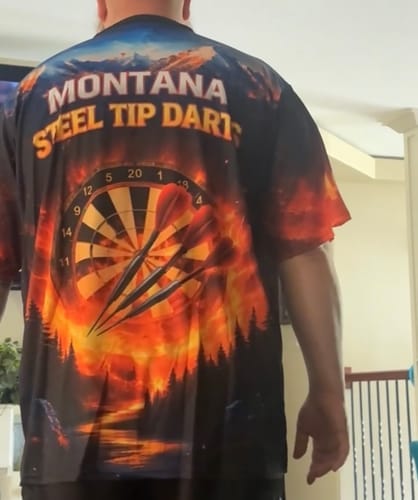 Customer photo review of Frenzidea Custom Camo Shirt for Winebandit
