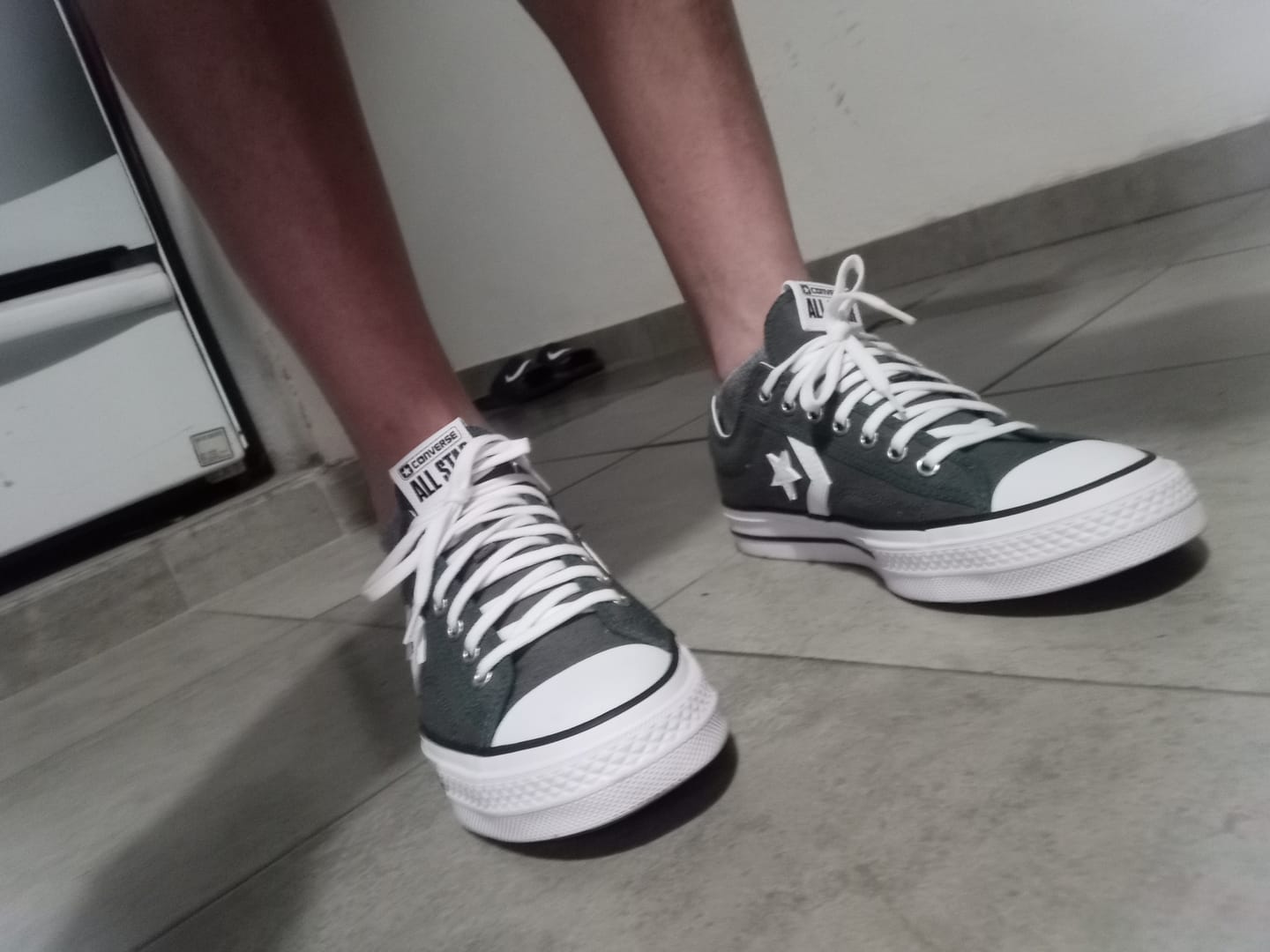 Customer photo review of Zapatillas Converse Star Player 76 Gris Verde