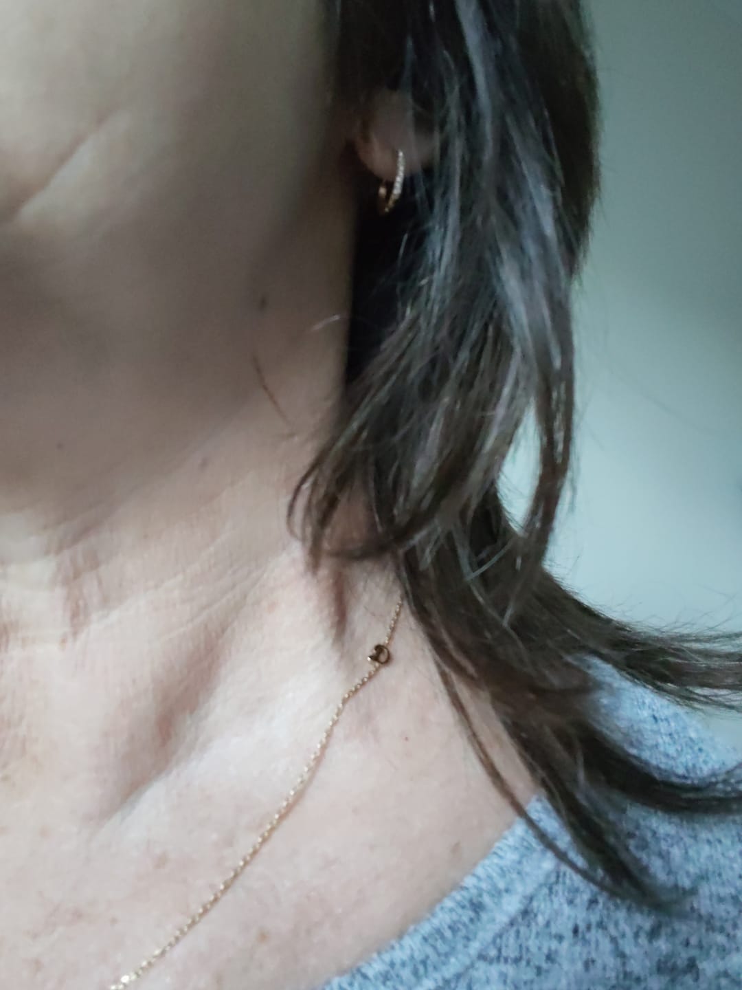 Customer photo review of Initial Chain Necklace