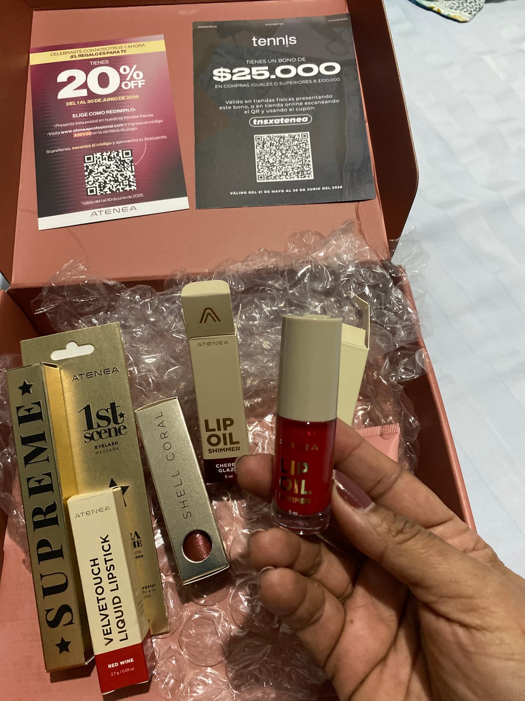 Customer photo review of LIP OIL