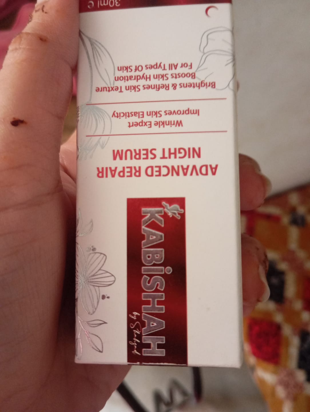 Customer photo review of Advanced Repair Retinol Night Serum
