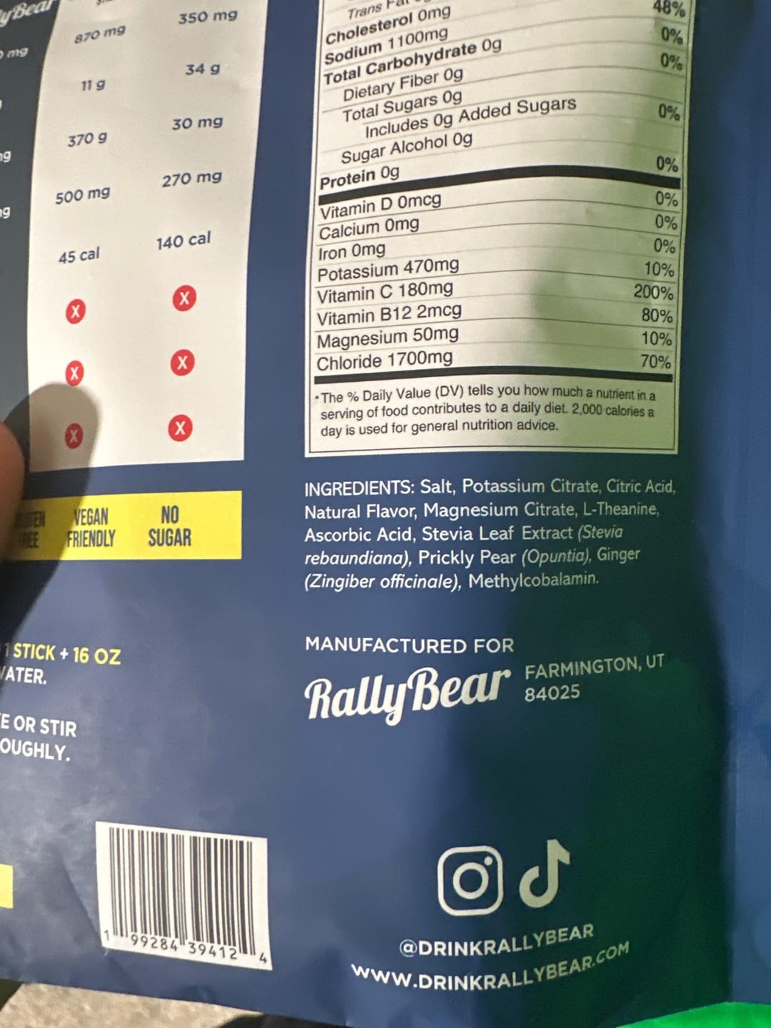 Customer photo review of Rapid Hydration
