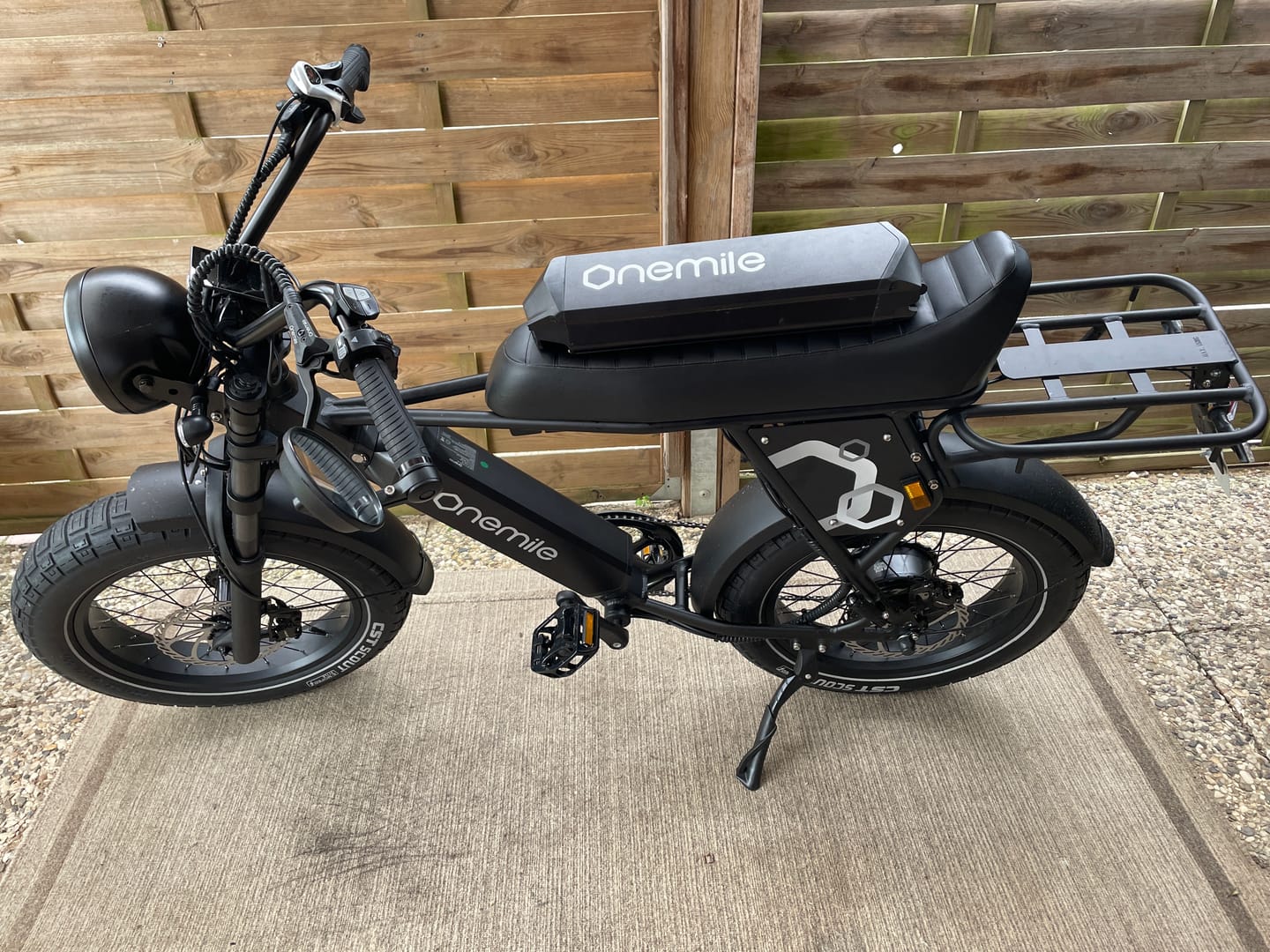 Customer photo review of Onemile Battery for Scrambler S/V PRO