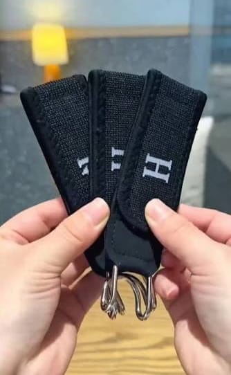 Customer photo review of BeltBro Pro – Ultra Comfort Buckle-Free Elastic Belt (2-Pack)