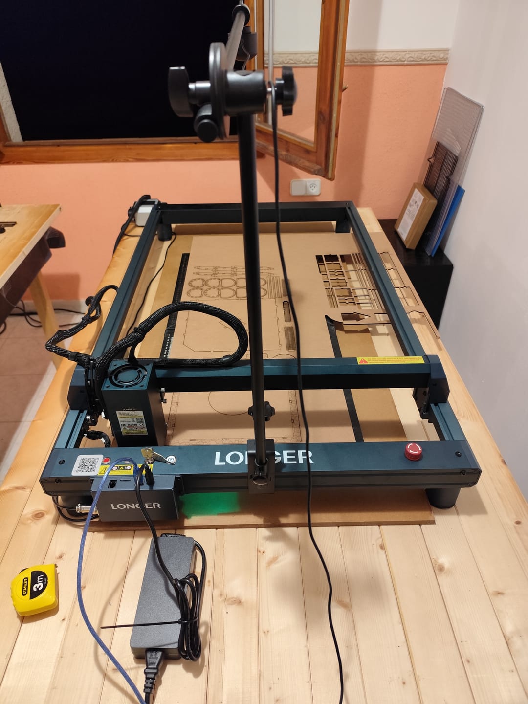 Customer photo review of Longer B1 30W/40W Laser Engraving Machine