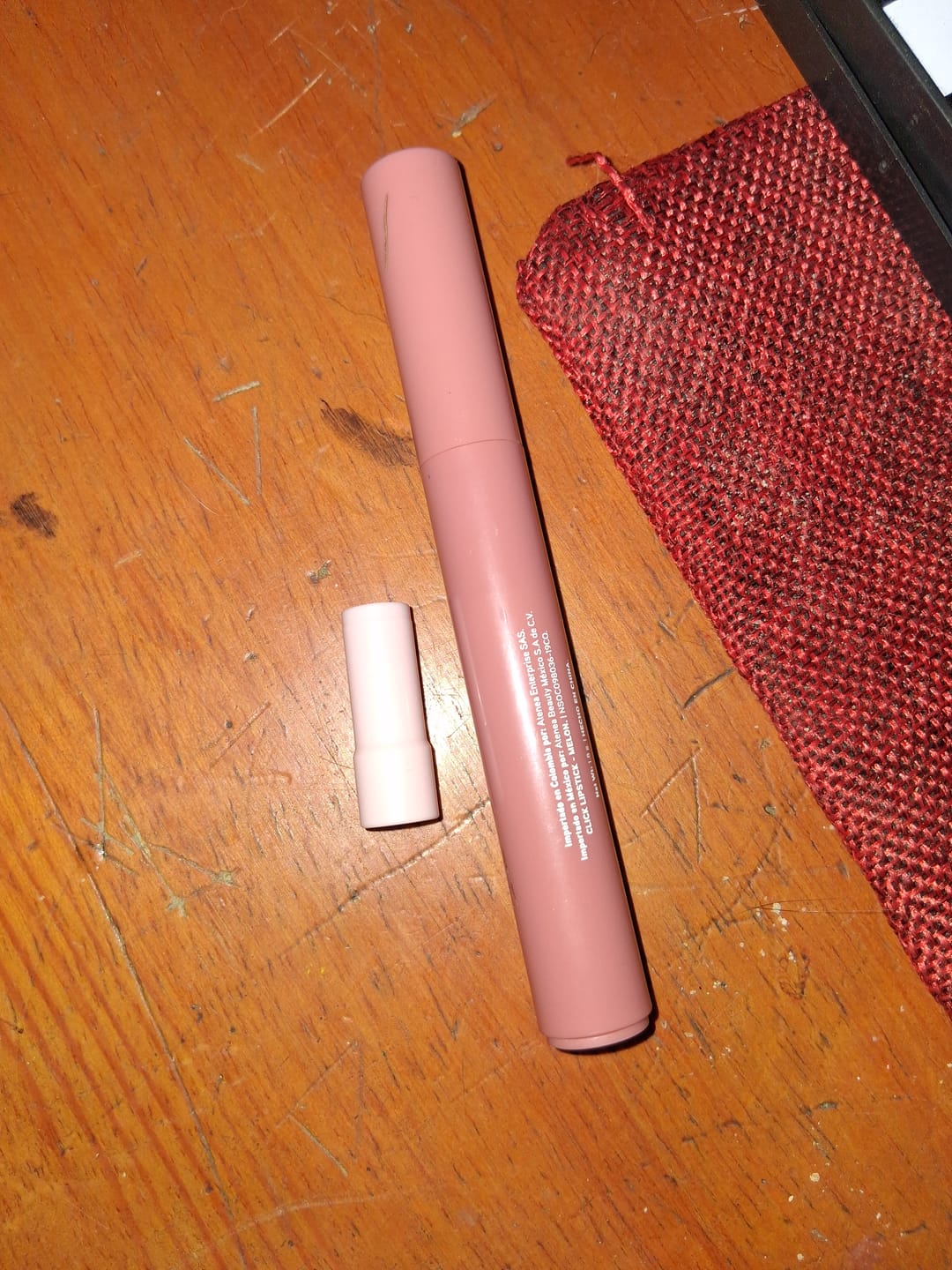 Customer photo review of CLICK LIPSTICK SUBLIME