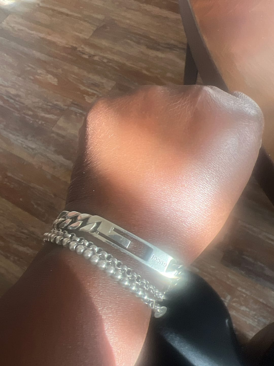 Customer photo review of Wolf Bracelet