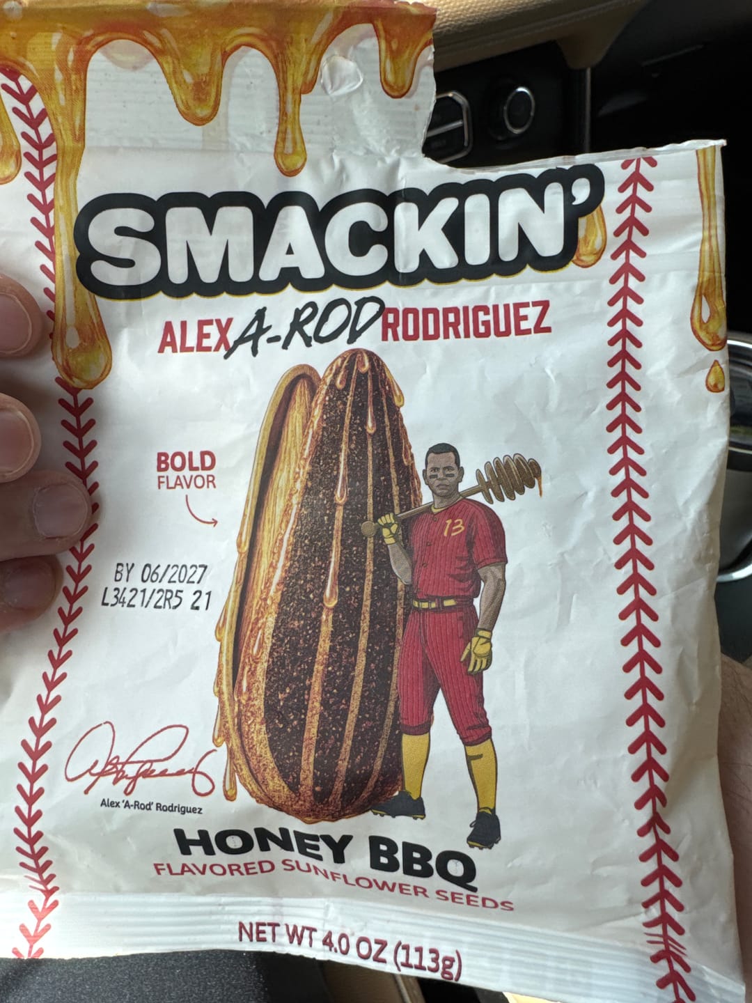 Customer photo review of A-ROD HONEY BBQ SINGLE BAG